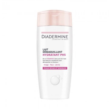 DIADERMINE LAIT DEMAQUILLANT  HYDRATANT PH5 200 ML  ≡ MINIMALL