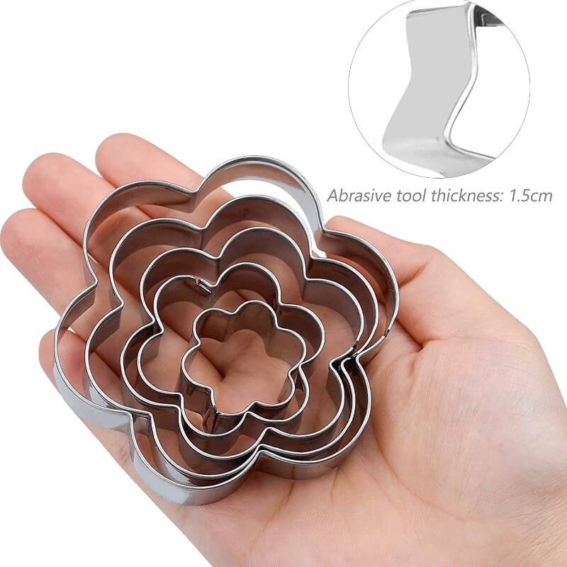 Emporte-pièce Mini Clôture Pour Décorer Gâteaux Et Pâtisseries - Environ 7.2x8.3 Cm