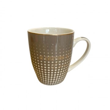 CHOPE - MUG CÉRAMIQUE DECORÈ EN DORÈ -350ML- ≡ MINIMALL