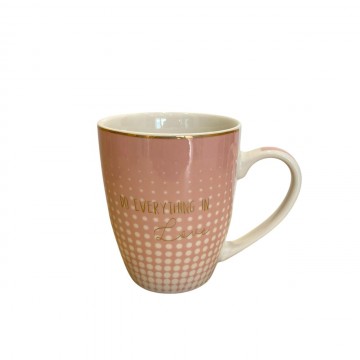 CHOPE - MUG CÉRAMIQUE DECORÈ EN DORÈ -350ML- ≡ MINIMALL