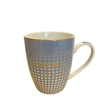 CHOPE - MUG CÉRAMIQUE DECORÈ EN DORÈ -350ML- ≡ MINIMALL