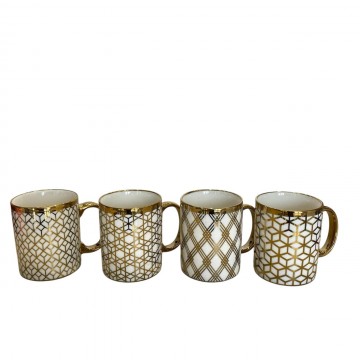 CHOPE - MUG CÉRAMIQUE DORÈ -370ML- ≡ MINIMALL