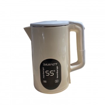 BOUILLOIRE CHAUFFANTE ELECTRIQUE SANS FIL SCARLETT EN ACIER INOXYDABLE -2.5L- ≡ MINIMALL