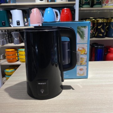 BOUILLOIRE CHAUFFANTE ELECTRIQUE SANS FIL SMURFETT EN ACIER INOXYDABLE -2.5L- ≡ MINIMALL