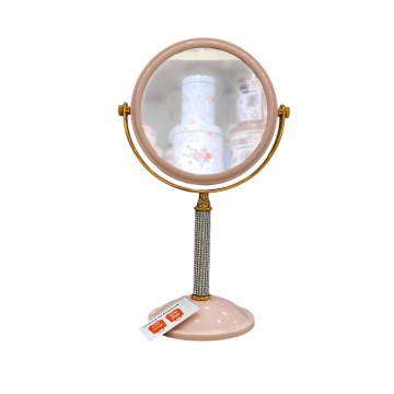 MIROIR ROND DE TABLE DOUBLE FACE MIROIR DE BUREAU  POUR LE MAQUILLAGE  LÈPILLATION ET LE RASAGE ≡ MINIMALL