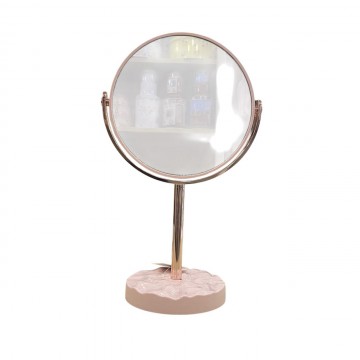 MIROIR ROND DE TABLE DOUBLE FACE MIROIR DE BUREAU  POUR LE MAQUILLAGE  LÈPILLATION ET LE RASAGE ≡ MINIMALL