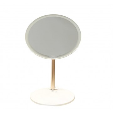 MIROIR ROND DE MAQUILLAGE LED SMART TOUCHE RÈGLABLE 3 COULEURS DE LUMIÈRE   HD AVEC USB3 COULEURS ≡ MINIMALL