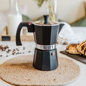 CAFETIERE EXPRESSSO EN ALUMINIUM 6 TASSES -300ML- ≡ MINIMALL