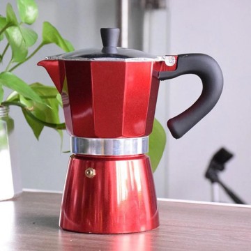 CAFETIERE EXPRESSSO EN ALUMINIUM 6 TASSES -300ML- ≡ MINIMALL