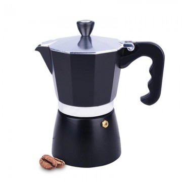 CAFETIERE EXPRESSSO EN ALUMINIUM 6 TASSES -300ML- ≡ MINIMALL