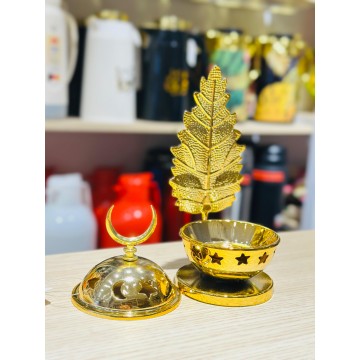 ENCENSOIR METALLIQUE DORE ≡ MINIMALL