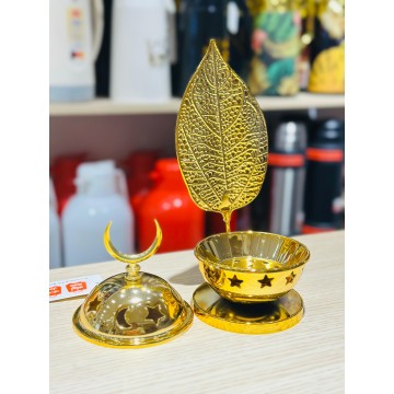 ENCENSOIR METALLIQUE DORE ≡ MINIMALL