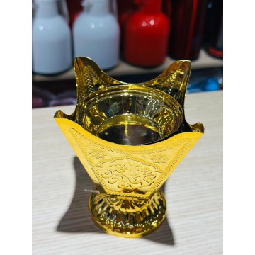 ENCENSOIR METALLIQUE DORE ≡ MINIMALL