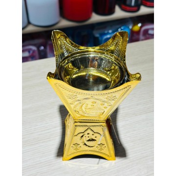 ENCENSOIR METALLIQUE DORE ≡ MINIMALL