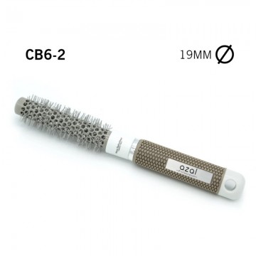 BROSSE A CHEVEUX MANUELLE EN CERAMIQUE DIAMETRE -19mm- ≡ MINIMALL