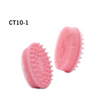 BROSSE  MASSAGE DEUX EN  UN  EN  SILICONE ≡ MINIMALL