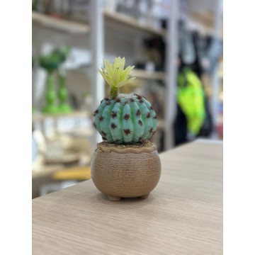PLANTE DECORATIVE EN CERAMIQUE 17CM ≡ MINIMALL