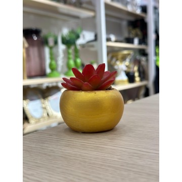 PLANTE DECORATIVE EN CERAMIQUE 8CM ≡ MINIMALL
