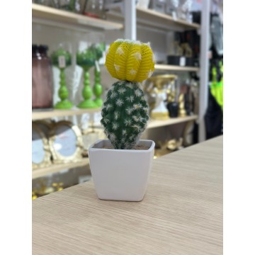 PLANTE DECORATIVE EN CERAMIQUE 20CM ≡ MINIMALL