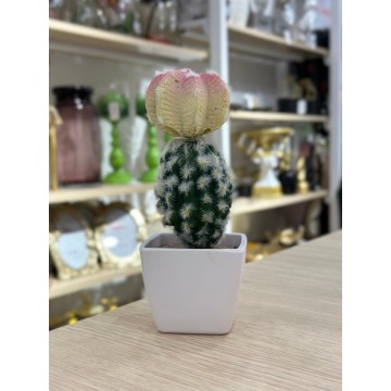 PLANTE DECORATIVE EN CERAMIQUE 20CM ≡ MINIMALL