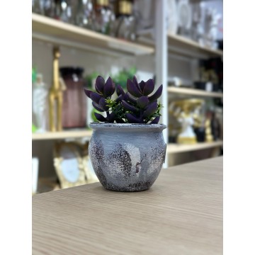 PLANTE DECORATIVE EN CERAMIQUE 12CM ≡ MINIMALL