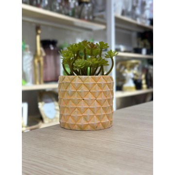 PLANTE DECORATIVE EN CERAMIQUE 14CM ≡ MINIMALL