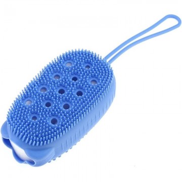 BROSSE DE DOUCHE MOUSSANTE EN SILICONE POUR ENFANTS ≡ MINIMALL