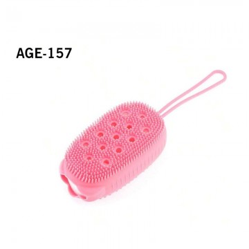 BROSSE DE DOUCHE MOUSSANTE EN SILICONE POUR ENFANTS ≡ MINIMALL