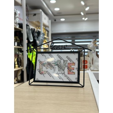 CADRE PHOTO EN METAL NOIR ≡ MINIMALL