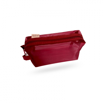 TROUSSE DE MAQUILLAGE EN TISSU FILET ≡ MINIMALL