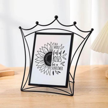 CADRE PHOTO EN METAL NOIR ≡ MINIMALL