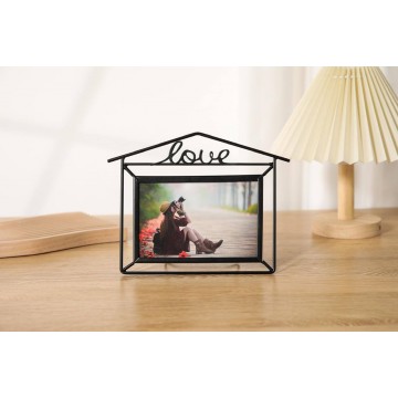 CADRE PHOTO EN METAL NOIR ≡ MINIMALL