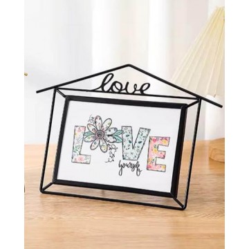 CADRE PHOTO EN METAL NOIR ≡ MINIMALL