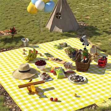 NAPPE PIQUE NIQUE, PLAGE, JARDIN, PARC IMPERMEABLE ET  PLIABLE AVEC POINGNEE 150*200CM  ≡ MINIMALL