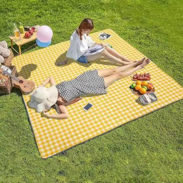NAPPE PIQUE NIQUE, PLAGE, JARDIN, PARC IMPERMEABLE ET  PLIABLE AVEC POINGNEE 150*200CM  ≡ MINIMALL